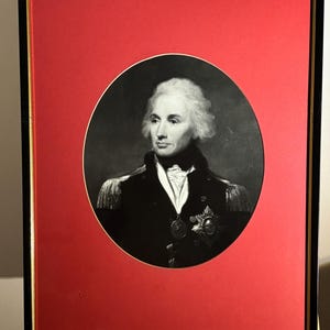 Framed Naval Portraits – Admirals Nelson, Jervis & Howe (Set of 3) | Georgian Era Royal Navy | Maritime Historical Wall Art