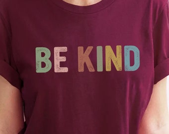 Be Kind Shirt, Kindness Shirt, Christian Shirt, Retro Be Kind Shirt, Vintage Jesus Shirt, Love Christian Shirt, Women's Shirt,Gift For Women