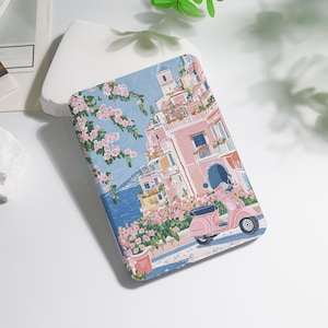 Beautiful Seaside Town Kindle case For Colorsoft Kindle 8/10/11/12th Paperwhite 10th 11th 12th 6&quot; 6.8&quot; 7&quot; inch Basic Case, KPW6 Personalized
