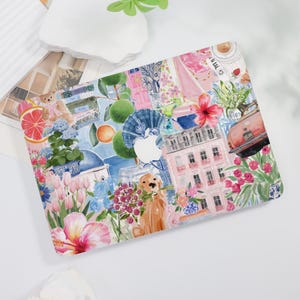 Flowers Summer Hard MacBook Case for Air 15 14 13 11, MacBook Pro 16 15 14 13,Hard Protect Shell for Macbook Retina 15 13 12, Case 2021 2023