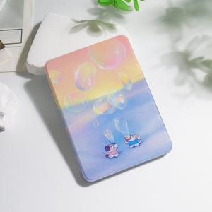 Blow Bubbles Kindle case For Colorsoft Kindle 8/10/11/12th Paperwhite 10th 11th 12th 6&quot; 6.8&quot; 7&quot; inch Basic Case, KPW6 Personalized
