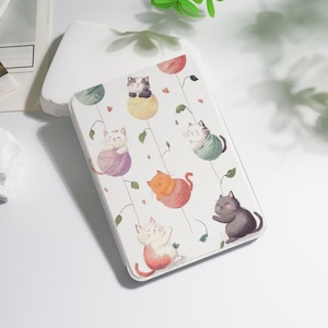 Cute Kittens Kindle case For Colorsoft Kindle 8/10/11/12th Paperwhite 10th 11th 12th 6&quot; 6.8&quot; 7&quot; inch Basic Case, KPW6 Personalized