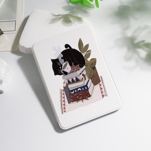 Book Cat Kindle case For Colorsoft Kindle 8/10/11/12th Paperwhite 10th 11th 12th 6&quot; 6.8&quot; 7&quot; inch Basic Case, KPW6 Personalized