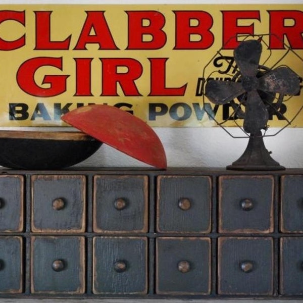 last chance being discontinued next week 12 drawer primitive apothecary cupboard cabinet choose your color