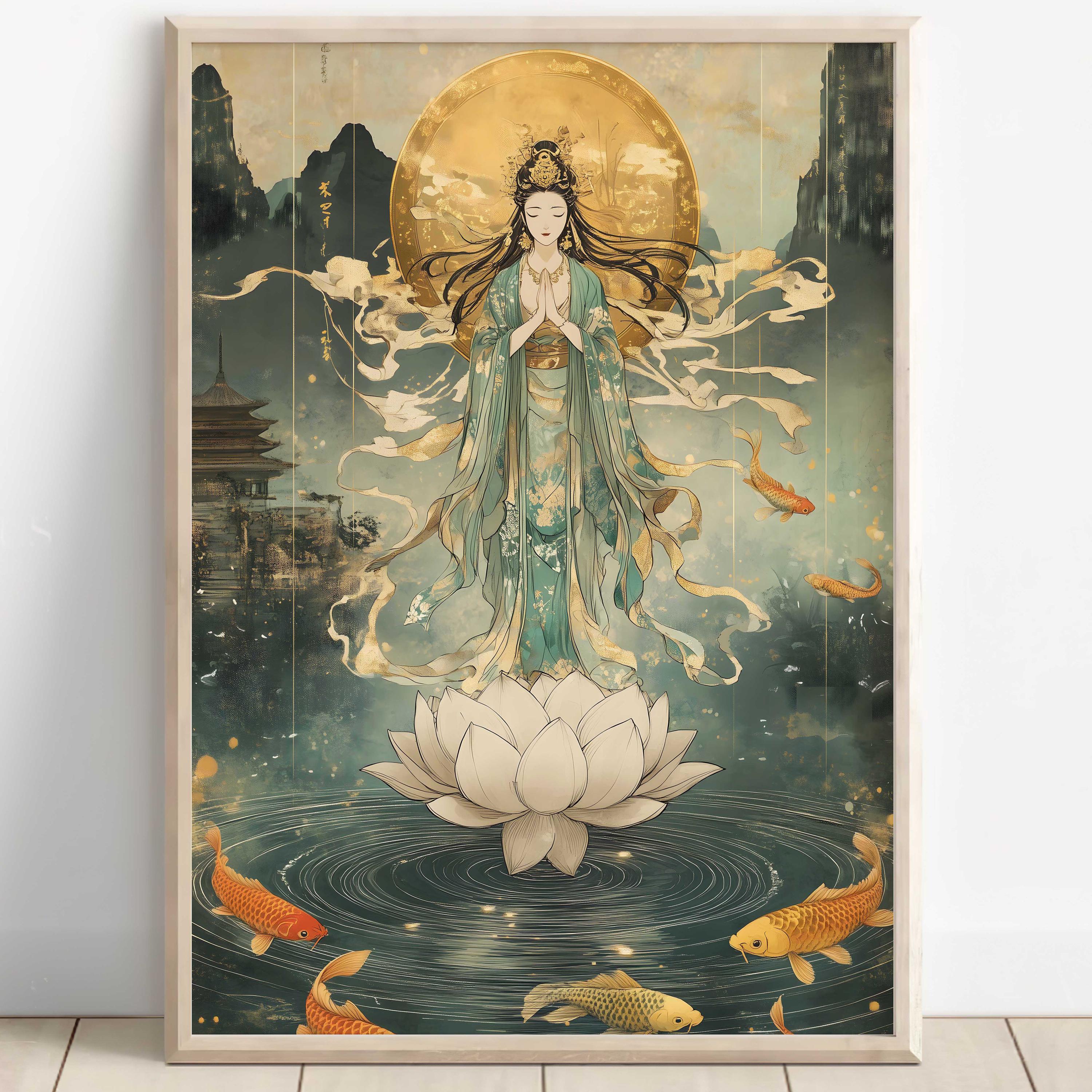 Benzaiten Goddess - Etsy