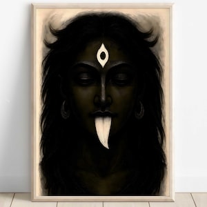 Kali, Goddess Kali, Kali Maa, Hindu Goddess Kali, kali Art, Kali Mata, Hindu Goddess Wall Art, Goddess, Hindu God, Digital Print of Kali