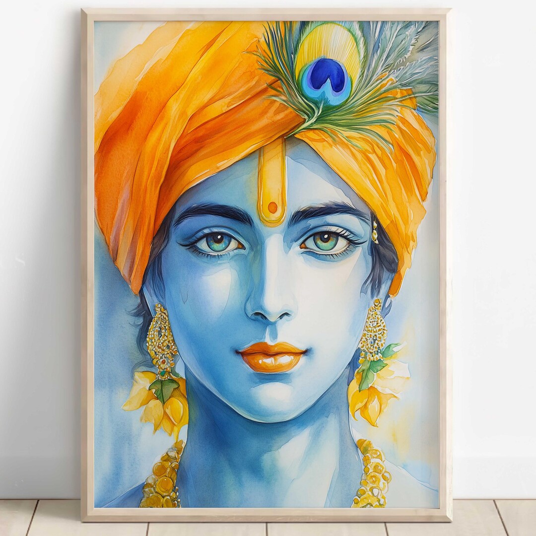 Krishna Art, Lord Krishna, Jai Shri Krishna, Krishna Painting, Hindu ...