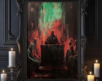 Hades Wall Art, God of the underworld and the dead, Greek gods poster, Greek god decor, Greek gods wall art, Greek god Hades art