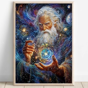 Zeus Wall Art, King of the gods, Greek gods poster, Greek god decor, Greek gods wall art, Greek mythology, Greek god Zeus art