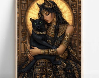 バステト　エジプトの女神 エジプトの女神バステト 3 クロスステッチ パターン デジタル
