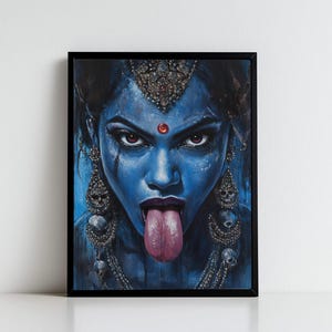 Kali, Goddess Kali, Kali Maa, Hindu Goddess Kali, kali Art, Kali Mata, Hindu Goddess Wall Art, Goddess, Hindu God, Digital Print of Kali