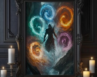 Hades Wall Art, God of the underworld and the dead, Greek gods poster, Greek god decor, Greek gods wall art, Greek god Hades art