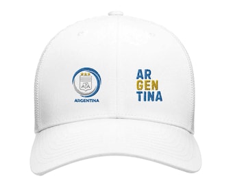 Chapeaux seau argentine Est.1816 Buenos Aires emblème drapeau pare