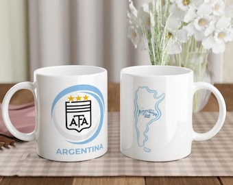 Argentina Soccer Mug: Mundial 2026 World Cup Fan Gift