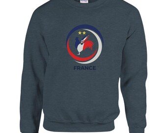 Sudadera unisex de la selección francesa de fútbol. Regalos para él y para ella.
