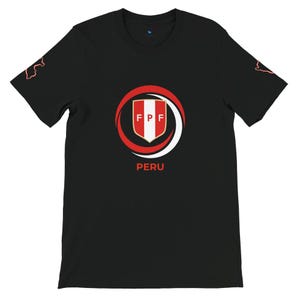 Peru Soccer T-Shirt Peru Futbol Tshirt Eliminatorias Peru tshirt Peru National Team t-shirt Seleccion Peru Gifts for him.