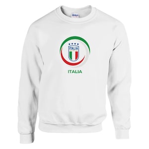 Italy Soccer Unisex Pullover Sweatshirt Italia National Team Gifts For Him and Her