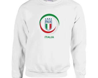 Sudadera unisex de la selección italiana de fútbol. Regalos para él y para ella.