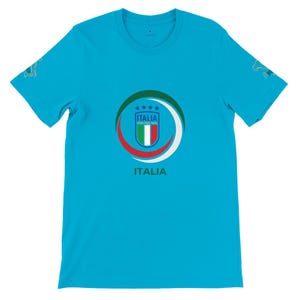 Italy Soccer T-Shirt Italia World Cup Qualifiers tshirt Italy National Team t-shirt Italia Gifts for him and Her