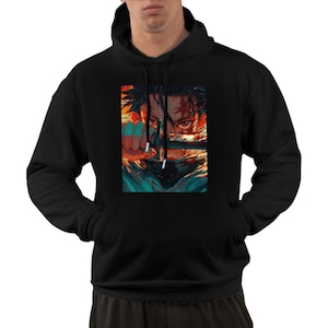 FREE SHIPPING Tanjiro Pocket Hoodies for Men Anime Fan Demon Slayer (Kimetsu no Yaiba)