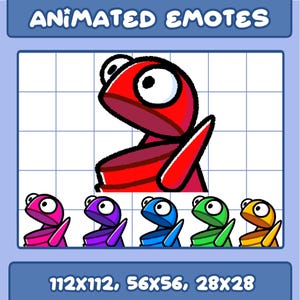 Emote repo, emote animée, pack d'émotes, emote course repo, emote repo rouge, contraction repo, emote cri repo, emotes contraction, discorde