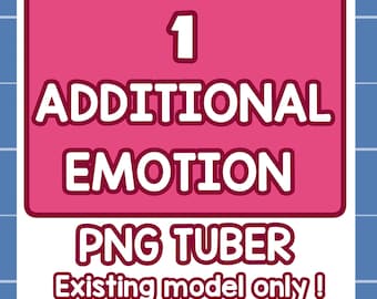 Custom PNGTuber: Additional Emotion Add-On