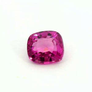 1.14ct Mahenge Spinel Gemstone: 6x5MM Cushion Cut Pink VVS, Sri Lanka origin