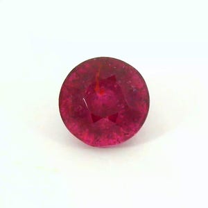 1.57crt Natural Mahenge   Spinel; 6x6mm Round Cut, Pink Tanzanian Spinel