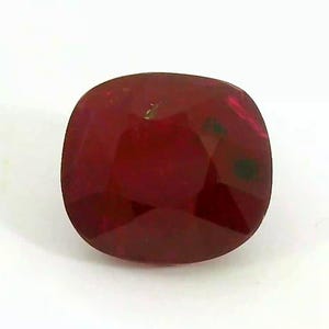 NATURAL Red RUBY | 1.67crt Cushion cut Loose Gemstone | Madagascar 6X6MM
