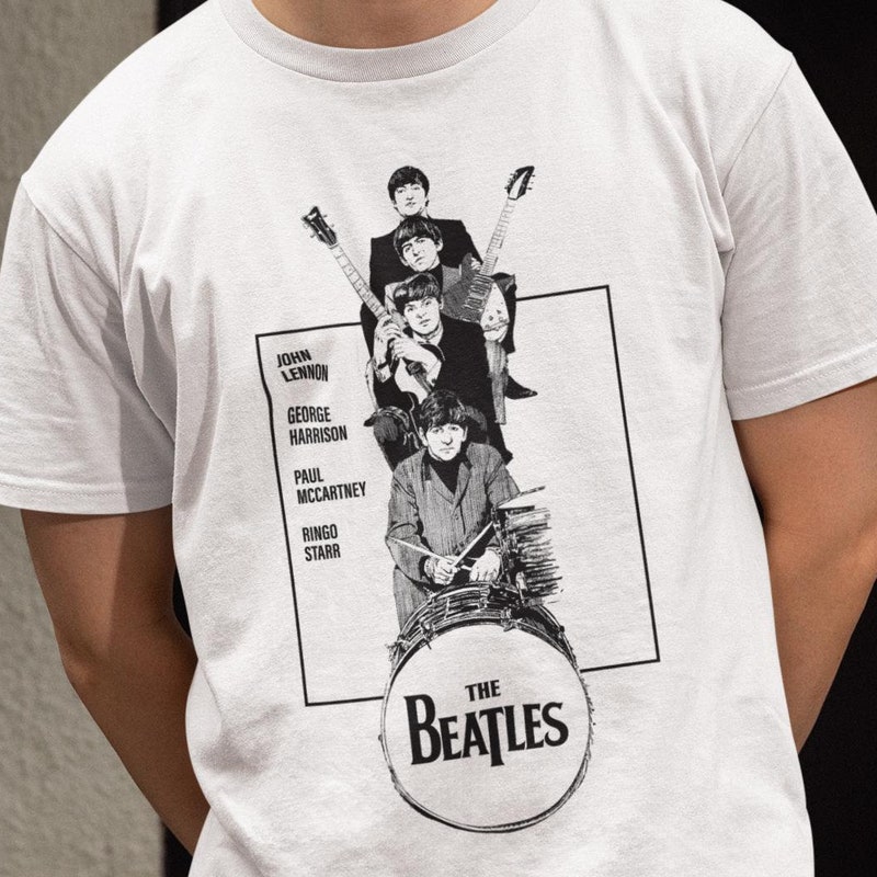 The Beatles Tshirt - Etsy