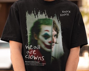 Joker 2, Joaquin Phoenix&#39;s Joker Movie T-Shirt, Joker Movie Tee, Joker 2 Movie Style Wearing Fan Tee Shirt, For Joker Lover Shirt