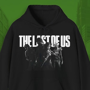 The Last Of Us Hoodie, Ellie and Joel Miller Graphic Sweater, Last Of Us For Fan Gifts, Last Of Us Clicker Pullover, Video Game Lover Hooded