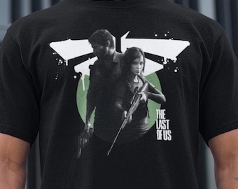 The Last Of Us Shirt, Ellie and Joel Miller Graphic Tshirt, Last Of Us For Fan Gifts, The Last Of Us Firefly T-shirt, Video Game Lover Shirt