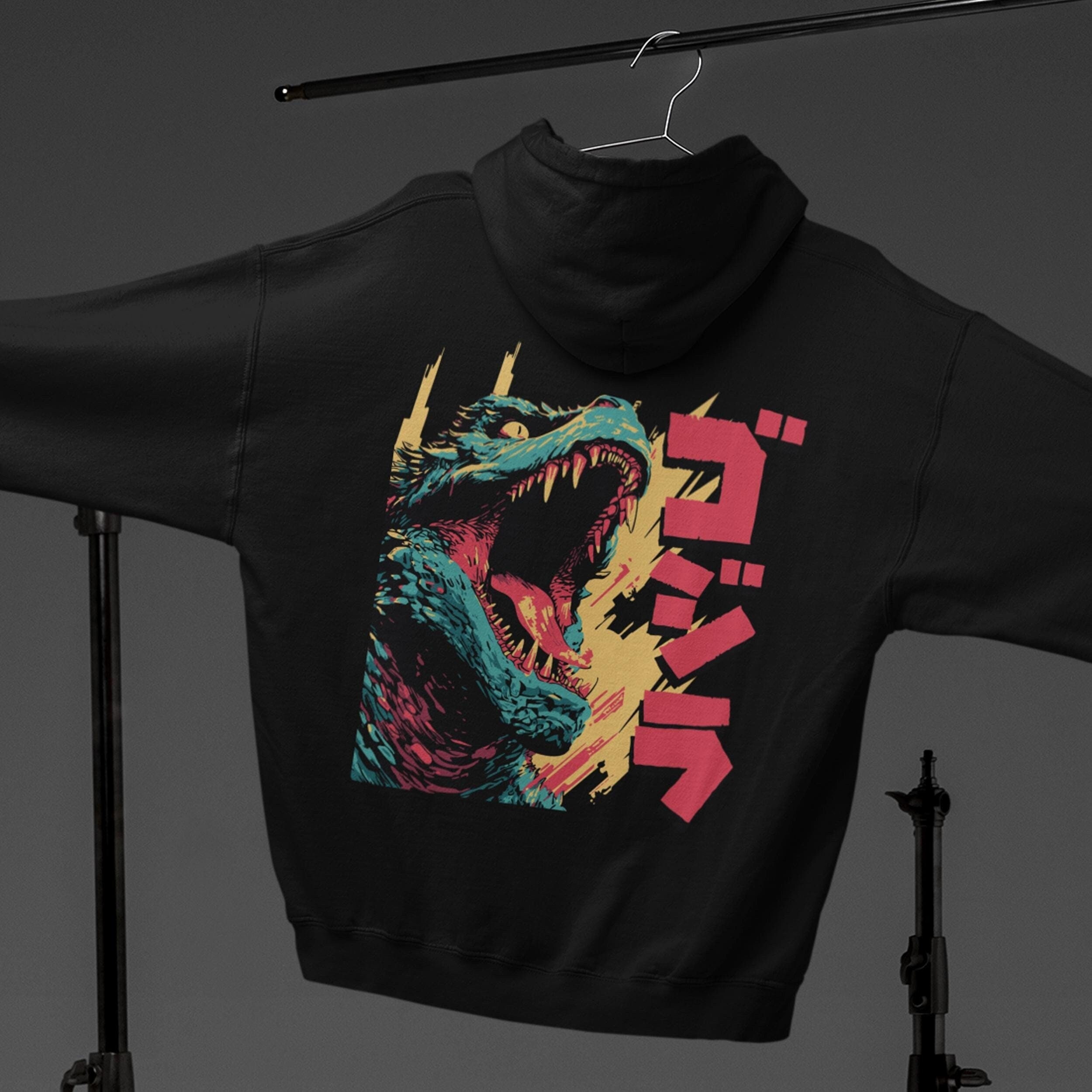 Mens Godzilla Hoodie