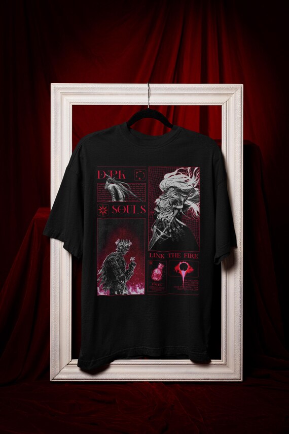Dark Souls Shirt, Hidetaka Miyazaki's Soulsborne Tee, Video Game Horror Merch, Dark Fantasy Apparel, Artorias God T-shirt