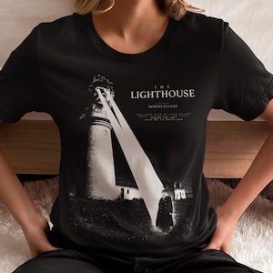 The Lighthouse Shirt, Robert Pattinson Tee, Willem Dafoe Fan Apparel, Movie Lover Gift, Film Night Unisex T-shirt, The Lighthouse Merch