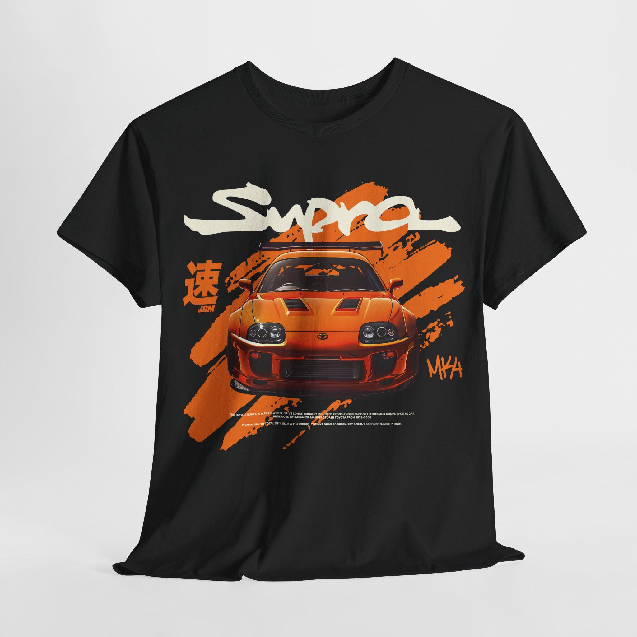 Toyota Supra MK4 T-shirt: JDM Drifting Legend Car Enthusiast