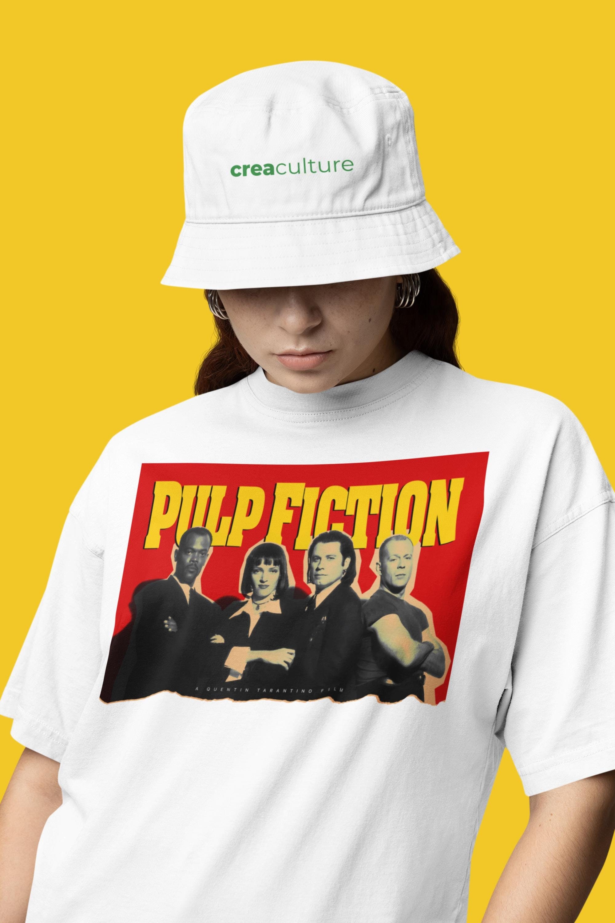 Camiseta de Pulp Fiction, camiseta de la película Quentin