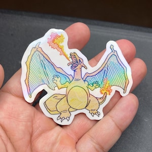 Handmade Charizard Sticker