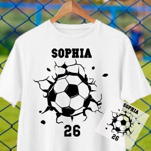 Custom Soccer Ready To Press, Personalized Soccer Shirts DTF Transfers, Sport Lover High Quality, Heat Transfers, Iron On Transfers