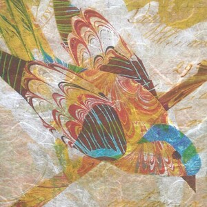 Stampa digitale fatta a mano, edizione limitata, numerata e firmata, stampa colorata, stampa su carta di gelso, amanti della natura, da incorniciare, decorazione per la casa