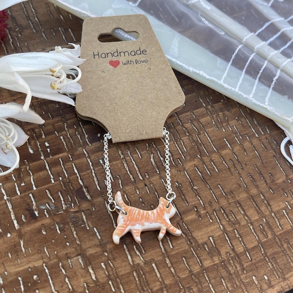 Customizable Cat Necklace
