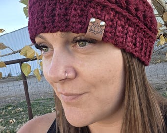 Handmade Crochet Beanie with Faux Fur Pom | Chunky Textured Winter Hat | Cozy Handmade Beanie for Women | Soft Knit Beanie Gift