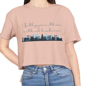 of all the gin joints in the world womens crop tee cotton vintage movie shirt