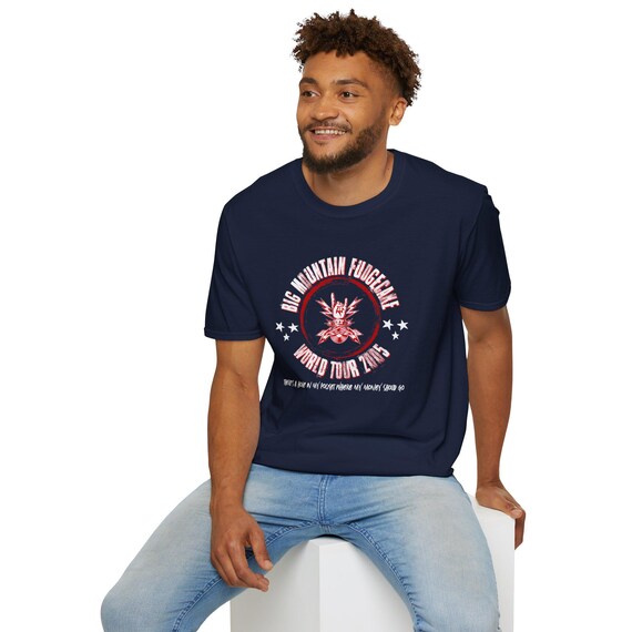 Big Mountain Fudgecake Unisex Cotton T-shirt, John Redcorn Tshirt
