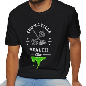 Tromaville cotton tshirt horror shirt, classic horror movie shirt, 80s horror shirt,