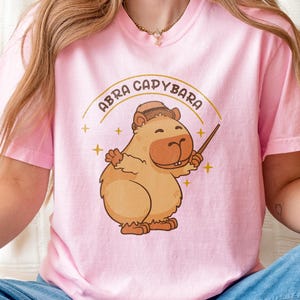 Comfort Colors, Abra Capybara Shirt, Funny Capybara Shirt, Capybara Shirt, Cute Graphic Tee, Animal Lover Shirt, Gift For Capybara Lover