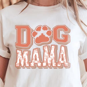 Comfort Colors, Dog Mama Shirt, Floral Dog Mama Shirt, Dog Mama Paw Shirt, Mama Shirt, Mom Shirt, Gift For Dog Mom, Dog Owner Mom Shirt