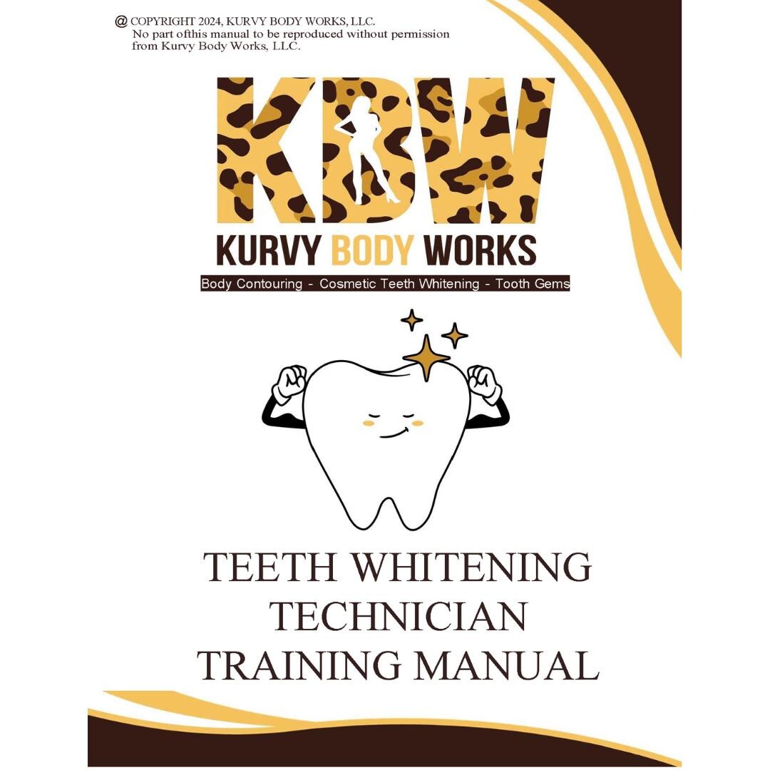 Cosmetic Teeth Whitening Training Manual Teeth Whitening Technician ...