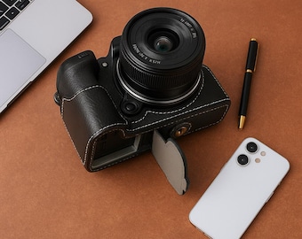 Canon Powershot G9 X Mark II, G9 X Leather Camera Case With Strap